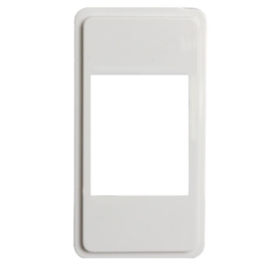 4 Port White Trim Ring (4 Pack)