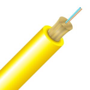 2-Strand (single jacket) Fiber Cable w/ Plenum Jacket